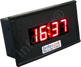 Panel tipi dijital LED saat, Server odas LED saat